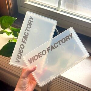 Vintage Video Factory VHS 📼 videotape plastic cases